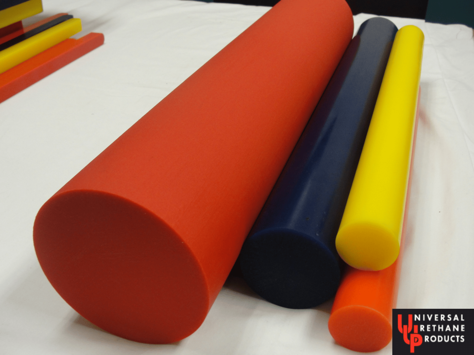 Cast Urethane Rod, Bar, and Sheet Stock Photo Gallery